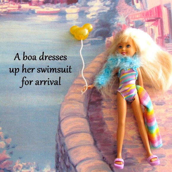 WEE 3 FRIENDS CLOTHES, SWIMSUIT, SANDALS, TOWEL, TUTU, BOA, BALLOON, SO CUTE! - Picture 2 of 5